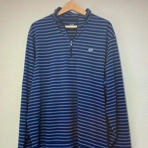 Vineyard Vines Blue Striped Long Sleeve Shirt
